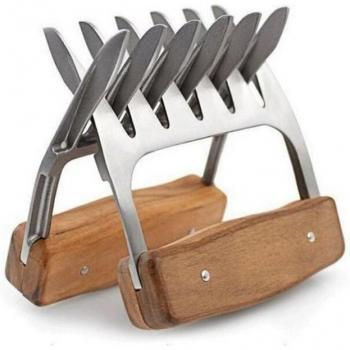 Wooden Handle Meat Claws