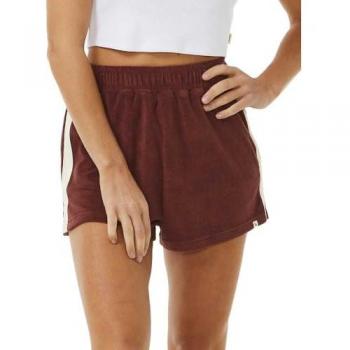 Rip Curl Pantaloni Sportivi Corti Terry Prugna XS