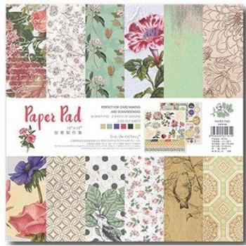 30.5x30.5cm 24-Sheet Art Background Pad