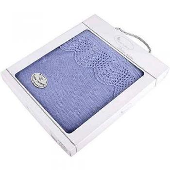 Manta Interbaby Calado Azul 72x1m