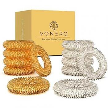 VONERO® Bagues de bien-être pour les doigts