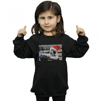 Kids’ Gremlin Christmas Cap Pullover in Noir