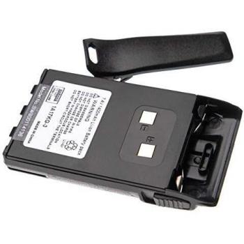 Batterie rechargeable Vhbw Li-ion 1400 mAh avec clip de ceinture pour radio Walkie-talkie Dynascan DB-48