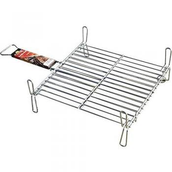 Parrilla Doble Zincada 45x45 cm