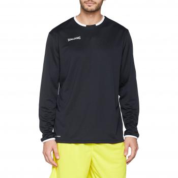 Spalding Herren Performance T-Shirt, schwarz/weiß, S