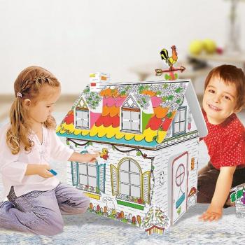 Casa de Graffiti DIY para Niños