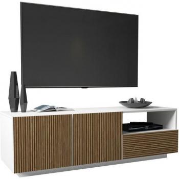 TV‑Board Vega 150 cm – Fronten mit Rillenkontrast