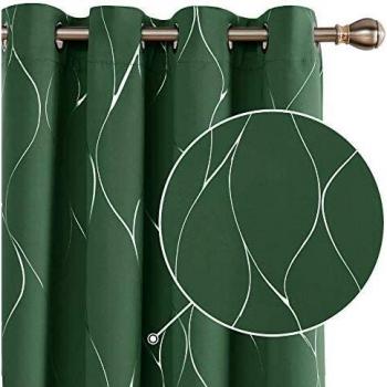 Deconovo NightShade Curtain Set – Dark Forest Edition
