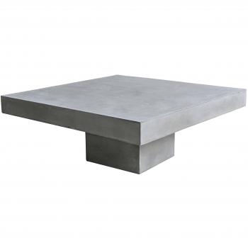 Sit Möbel 9973‑13 Couchtisch Betonplatte 80 × 80 × 36 cm, grau