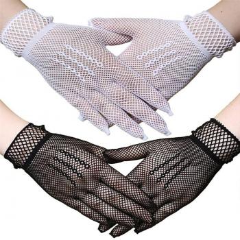 Gants de mariée creux