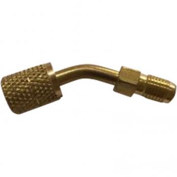 AL22 Mini Split Car AC Port Adapter 5/16 Female 1/4 Male SAE