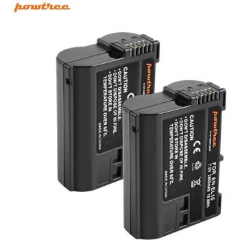 Powtree 2800mAh EN EL15 Battery for Nikon D-Series