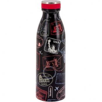 Botella Térmica Tandem Acero Inoxidable 500ml Travel