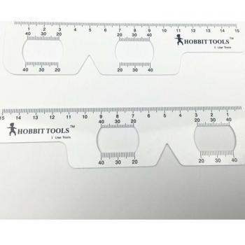 Optical Pupil Distance Measurement Ruler