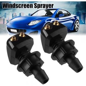 2 Pack Universal Windshield Washer Nozzle for Toyota Mazda Hyundai