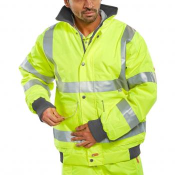 Beeswift Super High Visibility Bomber Jacket BSW06477