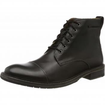 Botas Clarkdale Hill, Piel Negra, Talla 40 EU – Estilo Masculino