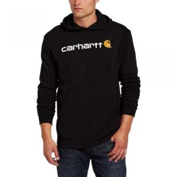 Felpa Carhartt Uomini Logo Signature Nero 2XL