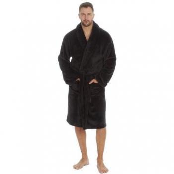Bata de forro polar tamaño 5XL para hombre Stone Rock