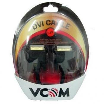 VCOM DVI-D Male to DVI-D Male 1.8m Display Cable