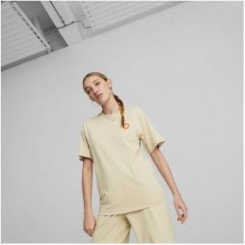 T‑shirt Beigé Relax PUMA Femme