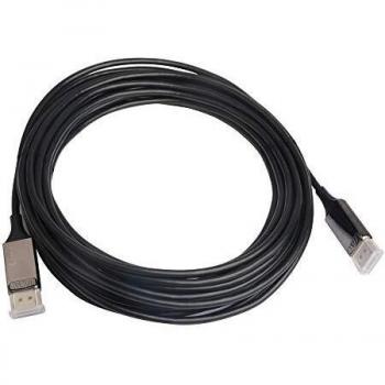 Cavo Ottico Attivo DisplayPort 1.4 Active Optical Cable 8K@60Hz 32.4 Gbps Connettori a Scatto 20m