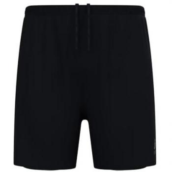 Odlo The Essentials 6‑Inch 2‑in‑1 Running Shorts Herren – XL – Schwarze Edition