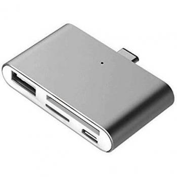 USB-C Smart Reader für microSD, SD, USB, USB Micro