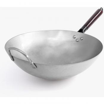 Removable Handle Carbon Steel Wok