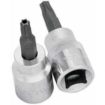 Kraftwerk T50 TX-Bit-Stecknuss 3/8 mit Bohrung
