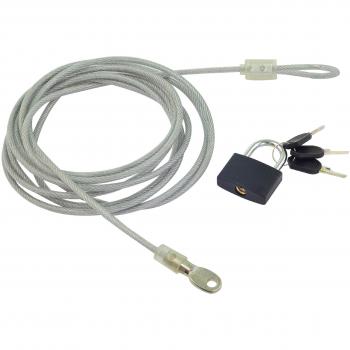 Rolson 66721 Fortress Cable & Lock System