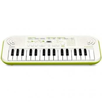 CASIO SA-50 Mini-Clavier Portable Blanc et Vert