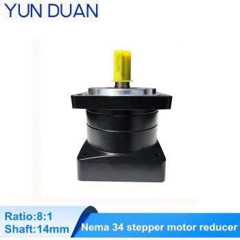 Nema34 8:1 Planetary Gearbox with 14mm Input Shaft 30Nm