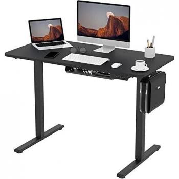 Flexispot E1 Elektrisch Höhenverstellbarer Schreibtisch mit 2-Fach-Teleskop und Memory-Funktion