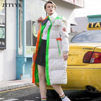 Chaqueta de abrigo con capucha para mujer, parkas gruesas y cálidas, colección invierno 2022