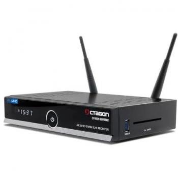 OCTAGON SF8008 4K Ultra Combo Receiver V3 Supreme – 4TB M.2 SSD & Dual Wi‑Fi