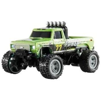 Die Cast Grün Brushed RC Monstertruck 1:64 – Elektro-Heckantrieb (2WD)