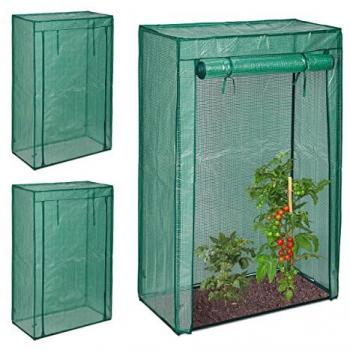 Serra per Pomodori da Balcone 150x100x50 cm, Acciaio e Polietilene