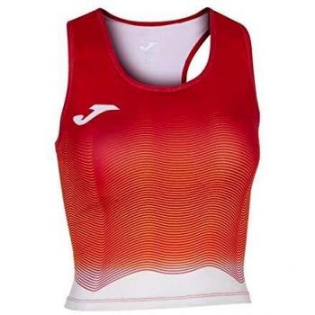 Joma Mädchen-Elite Vii Top (Rot/Weiß) – 4XS‑3XS – Teilnummer 901018.602