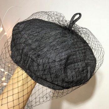 Gorro Cálido Ajustable Azul y Negro