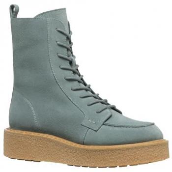 Botas de invierno Geox Elidea para mujer en color verde salvia