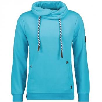 RAGMAN Herren Sweatshirt Lagune L (50/52) Baumwolle-Polyester-Mix