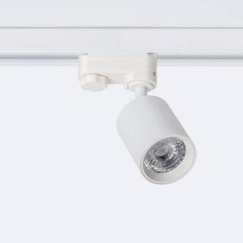 Spot LED rail 10 W triphasé UGR 15 TechBrey, blanc neutre 4000 K, sans scintillement