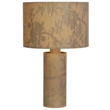 Isla 1 Reclaimed Paper Table Lamp – Matte Black Metal