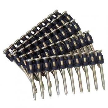 Hikoki Clavo Hormigón 20 mm Espiga Balística, 1000 piezas y gas incluido