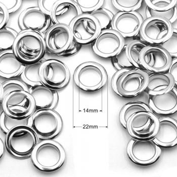 Oeillet en laiton pour cuir 14mm