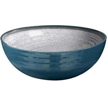 BRUNNER Salatschüssel, blau-graue Tuscany