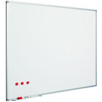 8mm SoftLine Whiteboard Profiel 100x100 cm, Email Witte Staal