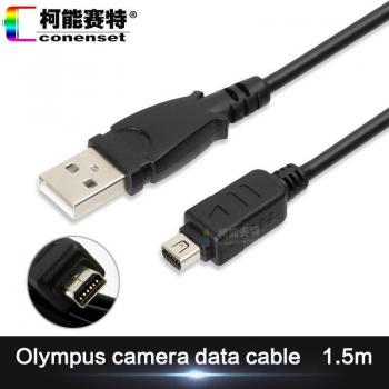 Câble de Données USB pour Olympus OM-D E-M1 E-M10 Mark II E-M5 Mark II E-P1 E-P2 E-P3 E-P5 E-PL1 E-PL2 E-PL3 E-PL5 E-PL6
