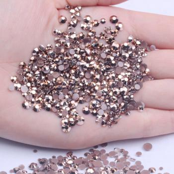 2-6mm Copper AB Resin Rhinestones (500/1000 pcs)